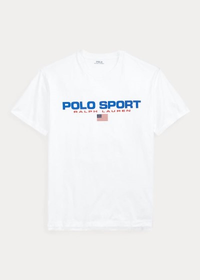 Polo Ralph Lauren Polo Sport Cotton T Shirt Herre Danmark (IYRUW5269)